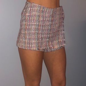 Darling ZARA XS Tweed Skort